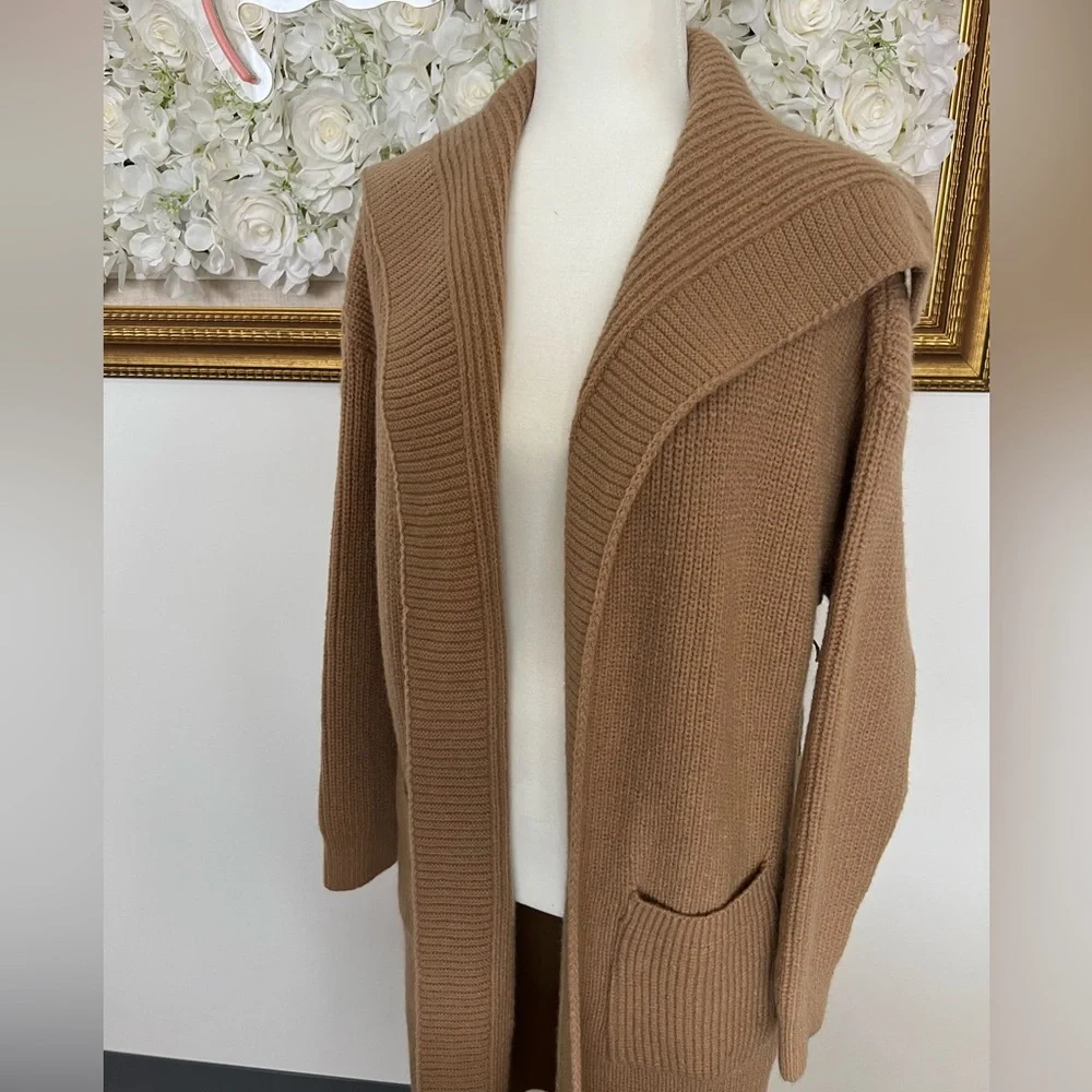 Rib Knit Longline Cardigan - Picture 4 of 4